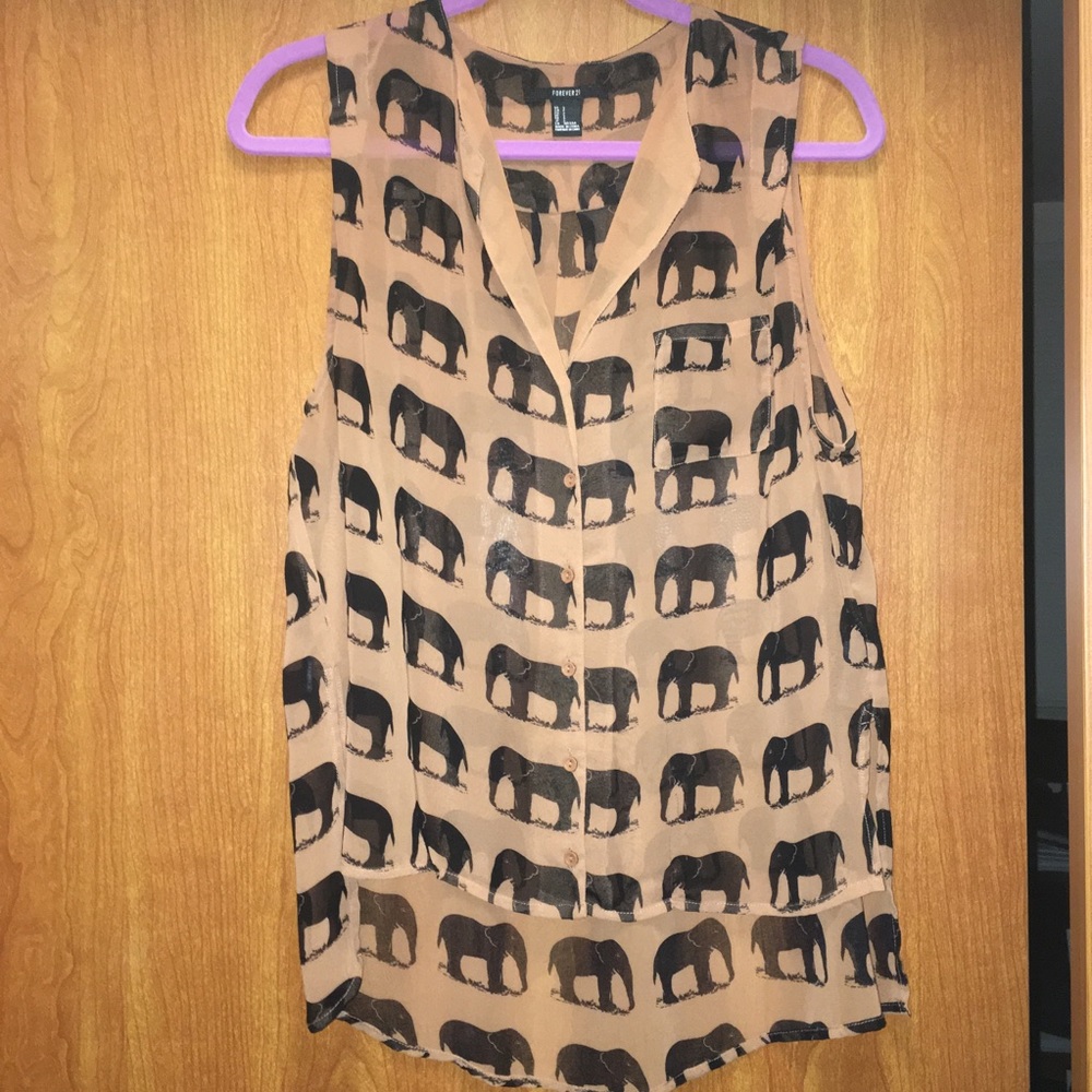 Forever 21 Elephant Tank